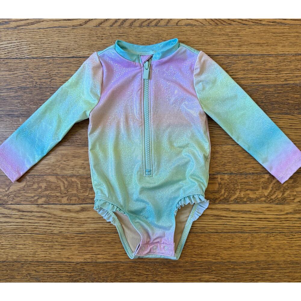 NWOT Old Navy Girls' Mermaid Swimsuit Size 6-12 Months